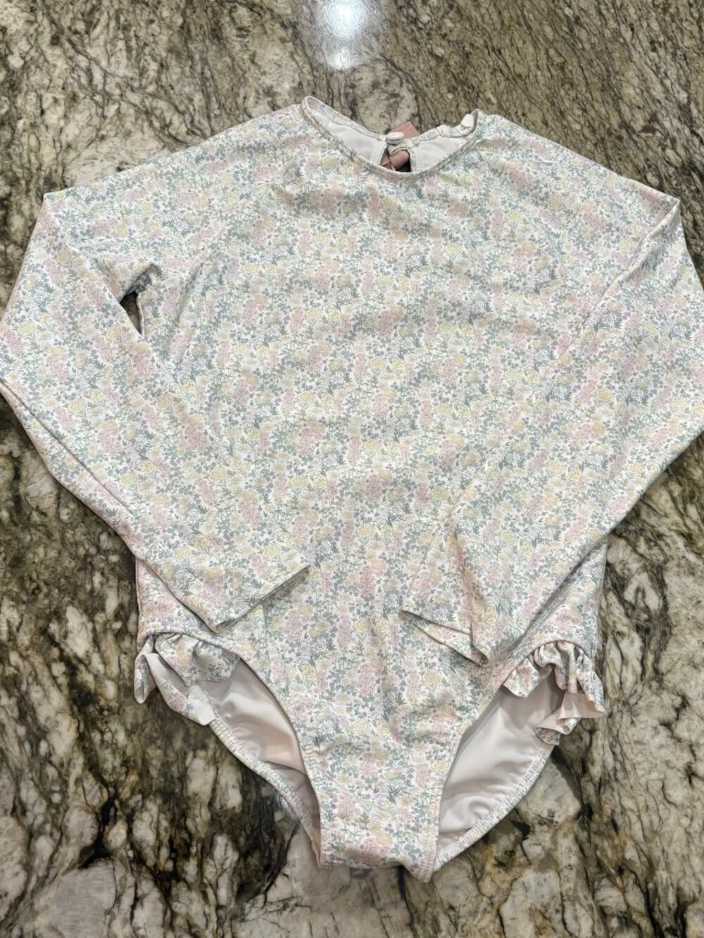 Minnow Girl's Long Sleeve Swimsuit